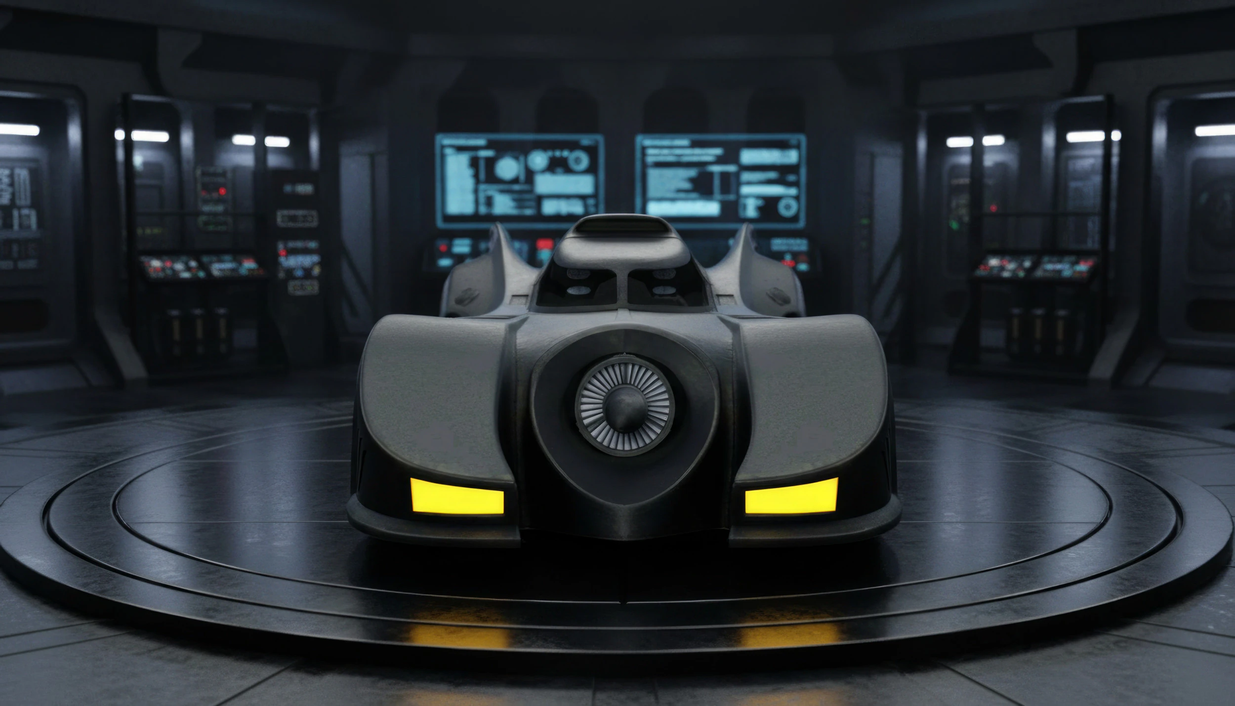BATMOBILE 1989 Tim Burton - Iconic Jet-Powered Vehicle - Cinematic PBR Asset 3D Model .c4d .max .obj .3ds .fbx .stl .blend 
