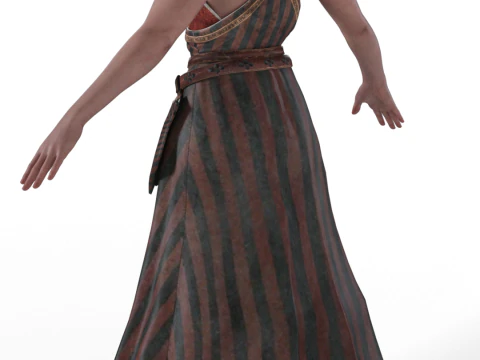 PHILIPPA EILHART - Blind Seeress Outfit - The Witcher 3D Model