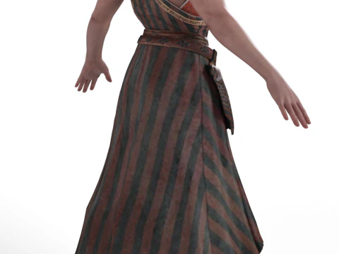 PHILIPPA EILHART - Blind Seeress Outfit - The Witcher 3D Model