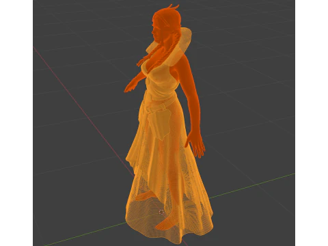 PHILIPPA EILHART - Blind Seeress Outfit - The Witcher 3D Model