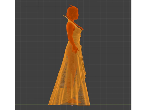 PHILIPPA EILHART - Blind Seeress Outfit - The Witcher 3D Model