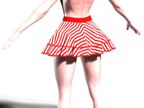 TRISS MERIGOLD Summer Dress Variant 3D Model