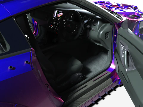 CYBERPUNK GT-R R35 3D Model