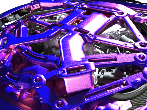 CYBERPUNK GT-R R35 3D Model