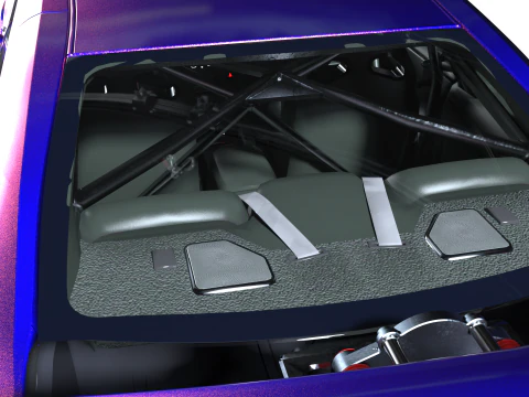 CYBERPUNK GT-R R35 3D Model