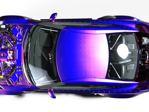 CYBERPUNK GT-R R35 3D Model