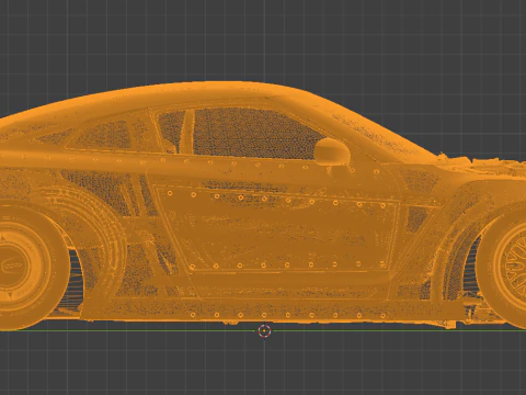 CYBERPUNK GT-R R35 3D Model