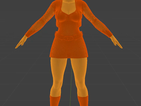 ANDROID 18 Dragon Ball Z 3D Model