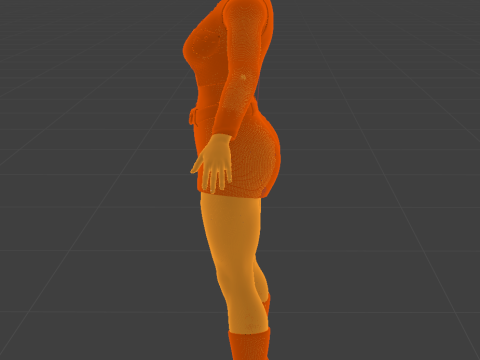 ANDROID 18 Dragon Ball Z 3D Model