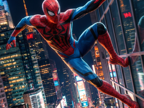 SPIDER-MAN - Advanced Comic Style Suit 3D Model