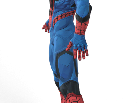 SPIDER-MAN - Advanced Comic Style Suit 3D Model
