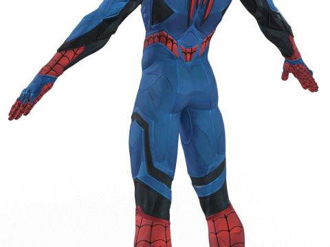 SPIDER-MAN - Advanced Comic Style Suit 3D Model