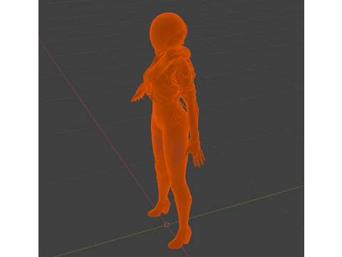 VALBY The First Descendant 3D Model