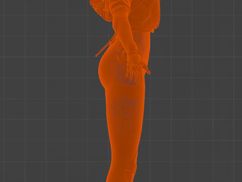 VALBY The First Descendant 3D Model