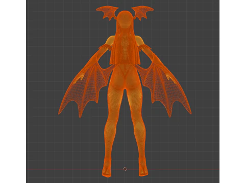 MORRIGAN AENSLAND Succubus Quee 3D Model