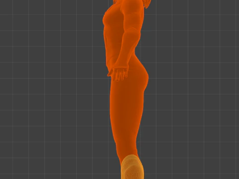 INVISIBLE WOMAN Sue Storm - Modern Stealth Suit 3D Model