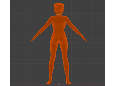 SHANI The Witcher - Summer Lingerie 3D Model