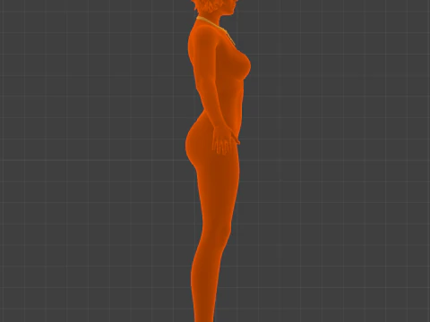 SHANI The Witcher - Summer Lingerie 3D Model