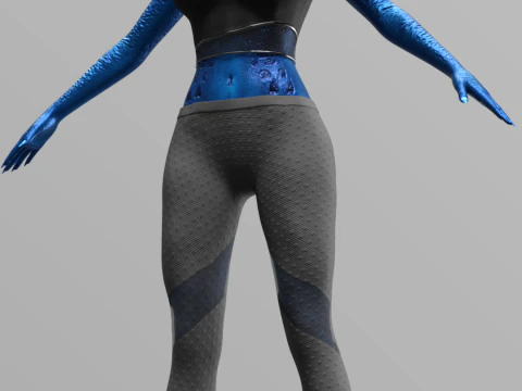 MYSTIQUE Raven Darkhlme - Training 3D Model