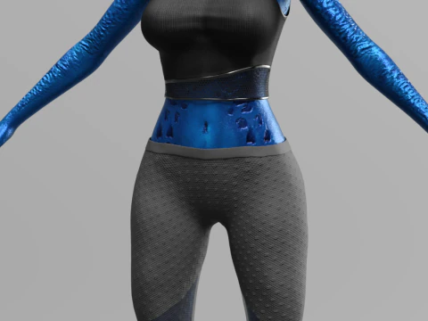 MYSTIQUE Raven Darkhlme - Training 3D Model