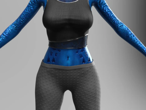 MYSTIQUE Raven Darkhlme - Training 3D Model