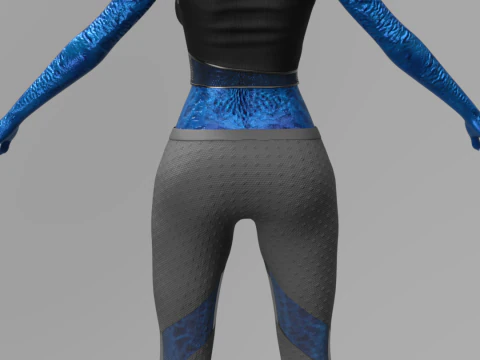 MYSTIQUE Raven Darkhlme - Training 3D Model