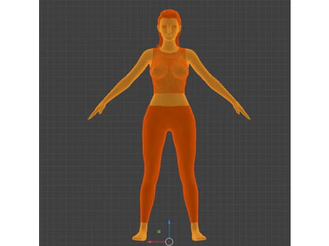 MYSTIQUE Raven Darkhlme - Training 3D Model