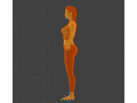 MYSTIQUE Raven Darkhlme - Training 3D Model