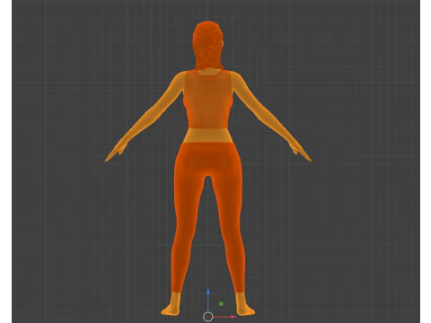 MYSTIQUE Raven Darkhlme - Training 3D Model
