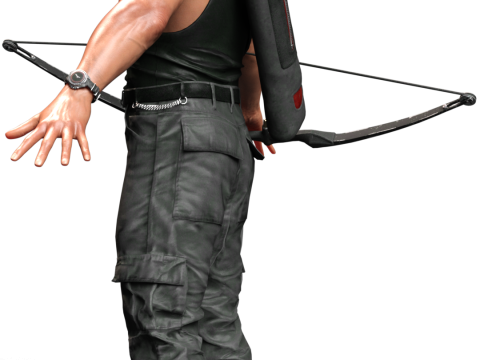 JOHN RAMBO - Classic First Blood - Gu&eacute;rilla du Vietnam Modèle 3D