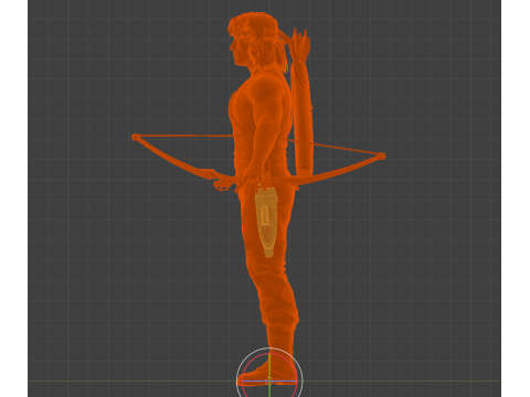 JOHN RAMBO - Classic First Blood - Gu&eacute;rilla du Vietnam Modèle 3D