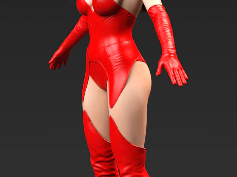 SCARLET WITCH Wanda Maximoff 3D Model
