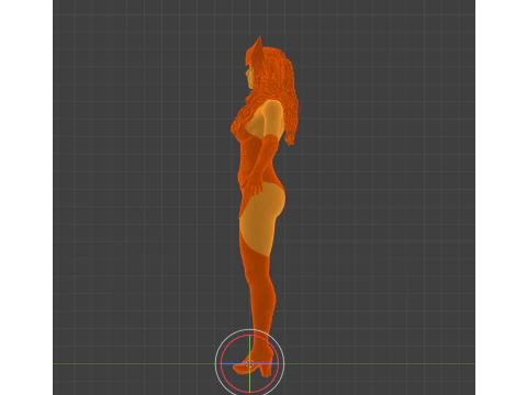 SCARLET WITCH Wanda Maximoff 3D Model