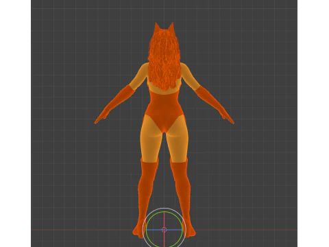SCARLET WITCH Wanda Maximoff 3D Model