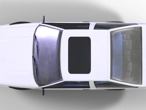 TOYOTA AE86 SPRINTER TRUENO - İlk D - JDM Efsanesi 3D Model