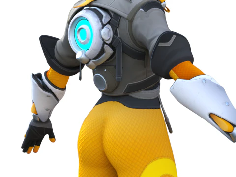 TRACER Lena Oxton - Overwatch Hero 3D Model