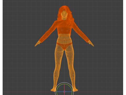 Jennifer Lawrence Likeness 3D Model