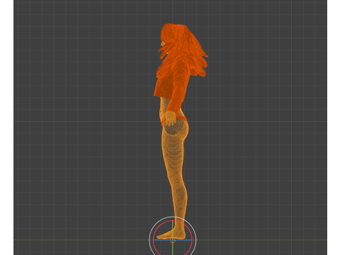 Jennifer Lawrence Likeness 3D Model