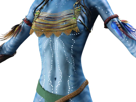 NEYTIRI - AVATAR Navi Female Warrior 3D Model