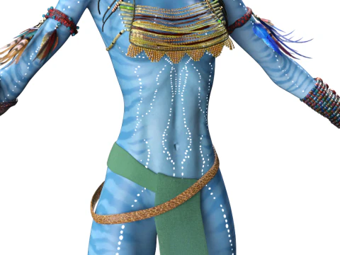 NEYTIRI - AVATAR Navi Female Warrior 3D Model