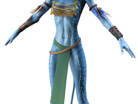 NEYTIRI - AVATAR Navi Female Warrior 3D Model
