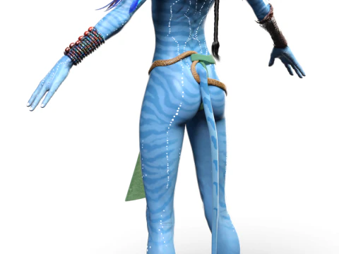 NEYTIRI - AVATAR Navi Female Warrior 3D Model