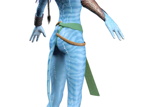NEYTIRI - AVATAR Navi Female Warrior 3D Model