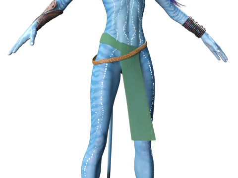 NEYTIRI - AVATAR Navi Female Warrior 3D Model