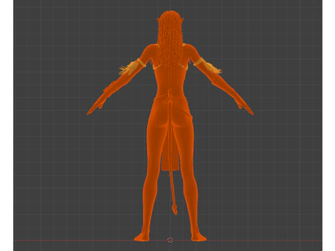 NEYTIRI - AVATAR Navi Female Warrior 3D Model