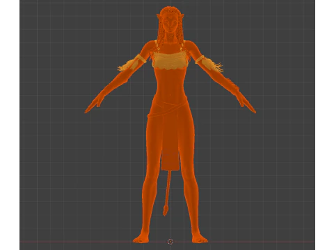 NEYTIRI - AVATAR Navi Female Warrior 3D Model