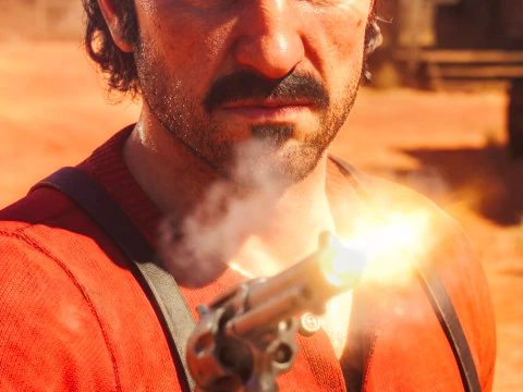 DUTCH VAN DER LINDE - Wild West Outlaw Leader 3D Model