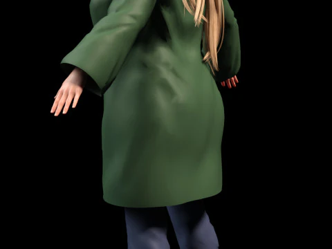 TSUNADE - Fifth Hokage Legendary Sannin 3D Model