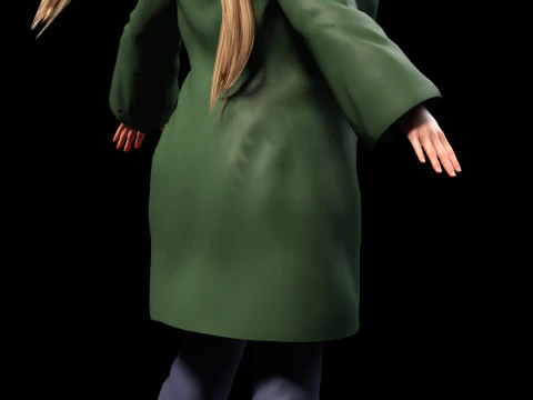 TSUNADE - Fifth Hokage Legendary Sannin 3D Model