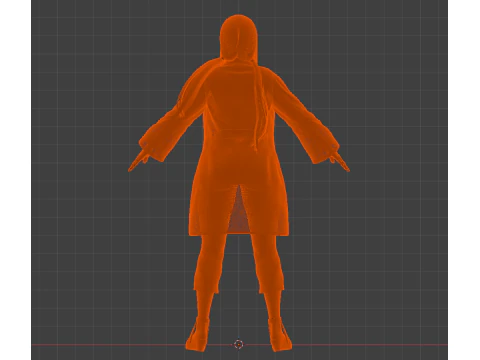 TSUNADE - Fifth Hokage Legendary Sannin 3D Model